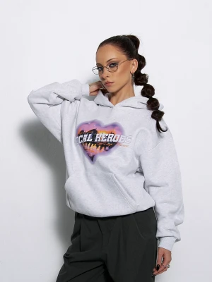 Bluza warsaw ski camp szara Local Heroes