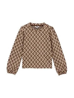 Bluza WE Fashion beżowy melanż