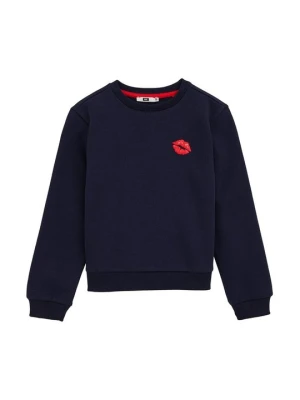 Bluza WE Fashion granatowy melanż