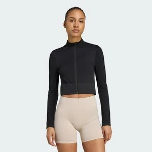 Bluza Workout Essentials Full-Zip Knit Adidas czarny