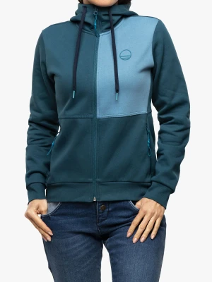 Bluza wspinaczkowa damska Wild Country Flow Hoody - petrol