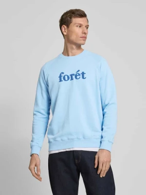 Bluza z aplikacją z logo model ‘SPRUCE’ Forét