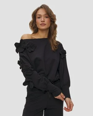 Bluza Z Aplikacjami Damska Goldbergh Fiorenzo