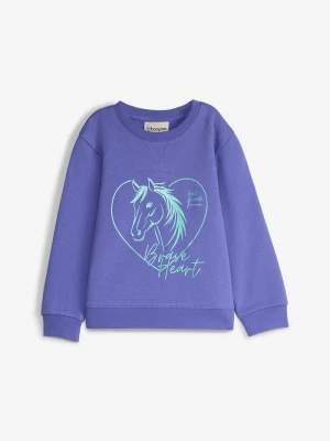 Bluza z bawełną organiczną BonPrix fioletowy