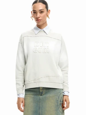Bluza z gradientowym logo Desigual