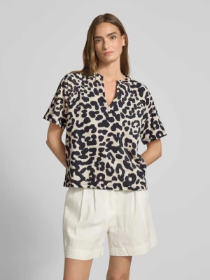 Bluza z dekoltem w serek monari