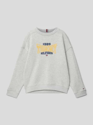 Bluza z detalami z logo model ‘VARSITY’ Tommy Hilfiger Teens