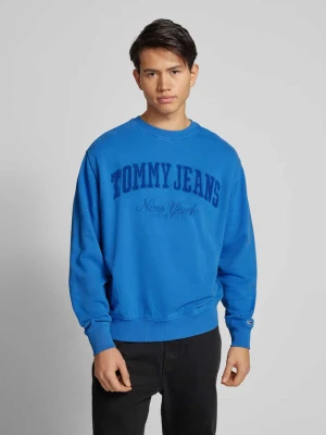 Bluza z detalami z logo Tommy Jeans