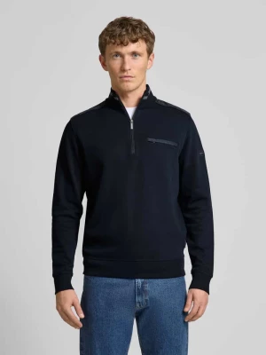 Bluza z detalem z logo Bugatti