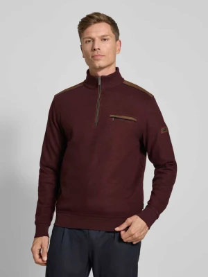Bluza z detalem z logo Bugatti