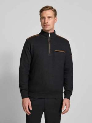 Bluza z detalem z logo Bugatti
