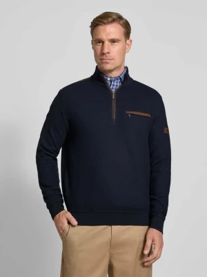 Bluza z detalem z logo Bugatti