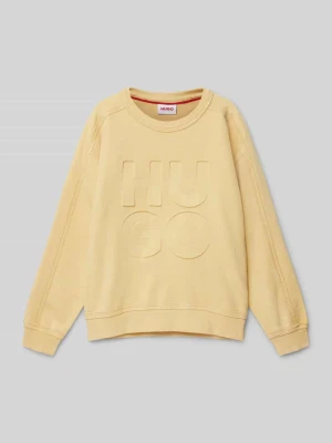 Bluza z detalem z logo HUGO
