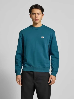 Bluza z detalem z logo i okrągłym dekoltem Calvin Klein Jeans