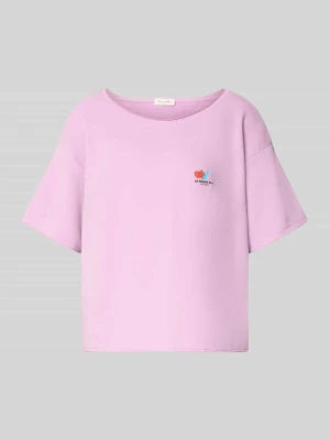 Bluza z detalem z logo model ‘ATUBAY’ American vintage