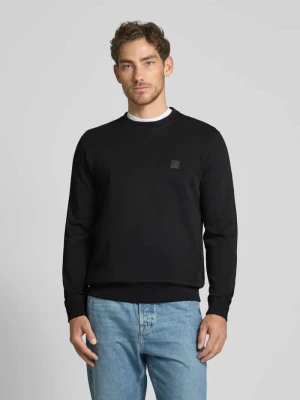 Bluza z detalem z logo model ‘Westart’ Boss Orange
