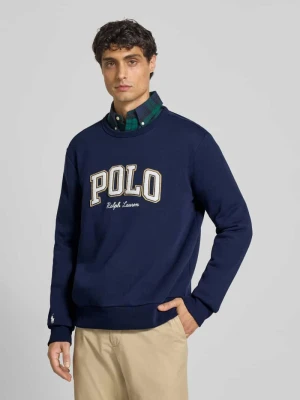 Bluza z detalem z logo Polo Ralph Lauren