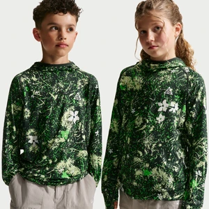 Bluza z długim rękawem i ochroną przed promieniowaniem UV dla dużych dzieci Nike ACG - Zieleń