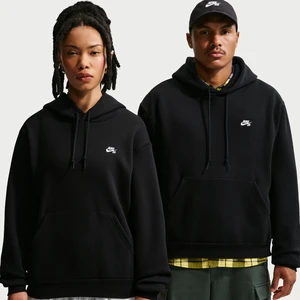 Bluza z dzianiny z kapturem do skateboardingu Nike SB - Czerń