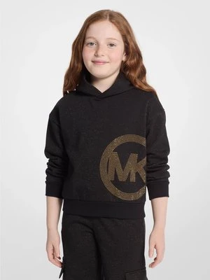 Bluza z dzianiny z metalicznym logo z ćwieków Michael Kors Kids