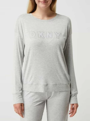 Bluza z efektem melanżu DKNY