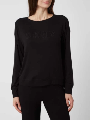 Bluza z efektem melanżu DKNY