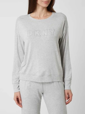 Bluza z efektem melanżu DKNY