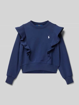 Bluza z falbanami Polo Ralph Lauren Teens