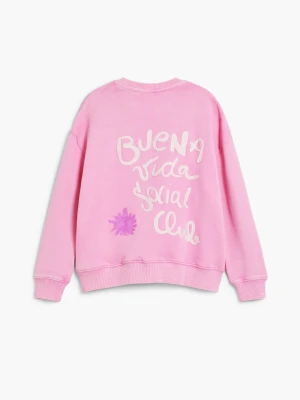 Bluza z haftem słońca Desigual