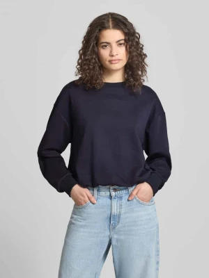 Bluza z haftowanym logo model 'Jana' LeGer by Lena Gercke