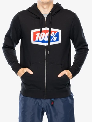 Bluza z kapturem 100% Official Hoodie - black