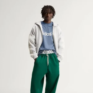 Bluza z kapturem, 3 paskami i suwakiem na całej długości adiSignature Adidas