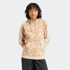 adidas Originals Bluza z Kapturem 3-Stripes Cargo Gorp Core Pack kobiety Bluzy beż rozmiar Odzież