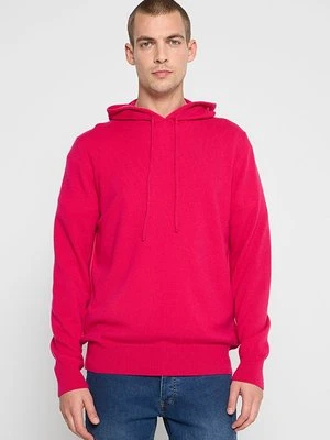 Bluza z kapturem 7 For All Mankind różowy