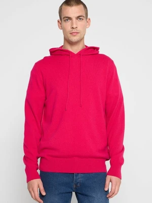 Bluza z kapturem 7 For All Mankind różowy