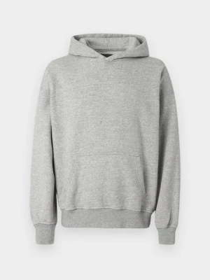 Bluza z kapturem Abercrombie & Fitch szary