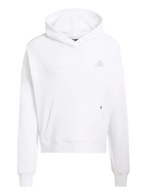 Bluza z kapturem Adidas biały