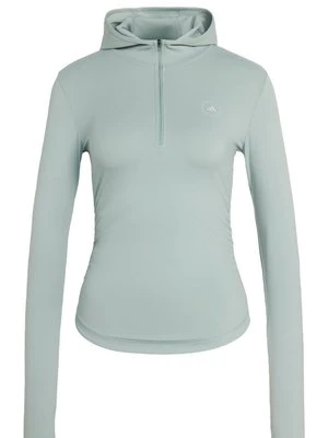 Bluza z kapturem Adidas by Stella McCartney granatowy