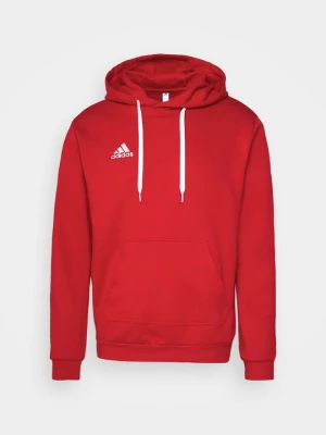 Bluza z kapturem Adidas czerwony