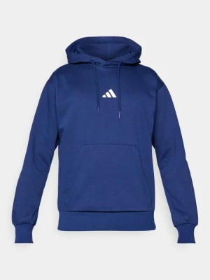 Bluza z kapturem Adidas granatowy