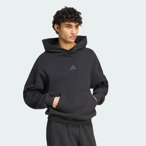 BLUZA Z KAPTUREM I MAŁYM LOGO ADIDAS KIT czarny
