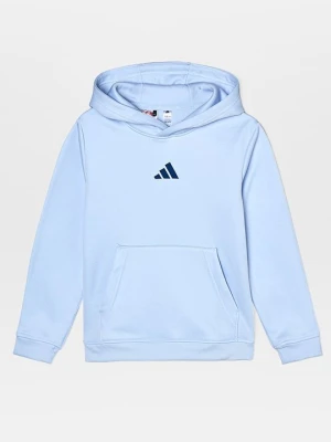 Bluza z kapturem Adidas niebieski