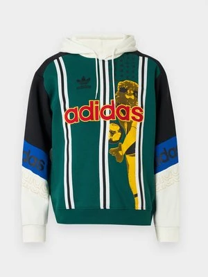 Bluza z kapturem adidas Originals zielony