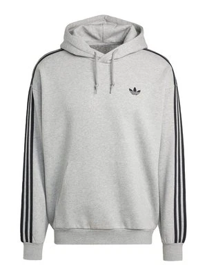 Bluza z kapturem adidas Originals szary