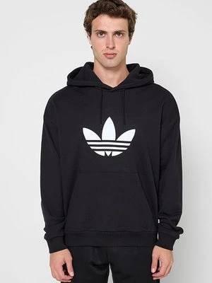 Bluza z kapturem adidas Originals antracytowy melanż