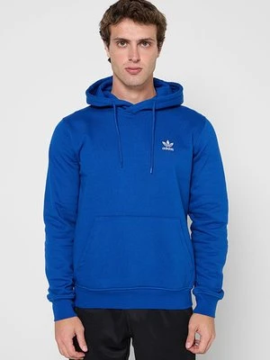 Bluza z kapturem adidas Originals niebieski