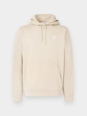 Bluza z kapturem adidas Originals beżowy