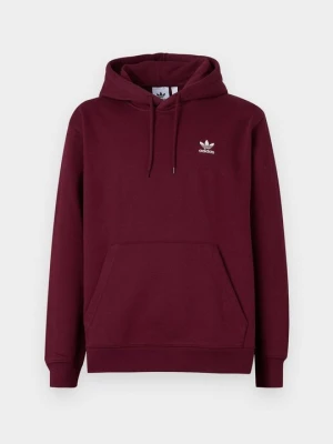 Bluza z kapturem adidas Originals ciemnoczerwony