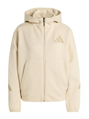 Bluza z kapturem adidas Originals mleczny