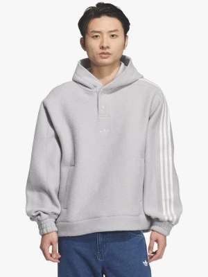 Bluza z kapturem adidas Originals szary